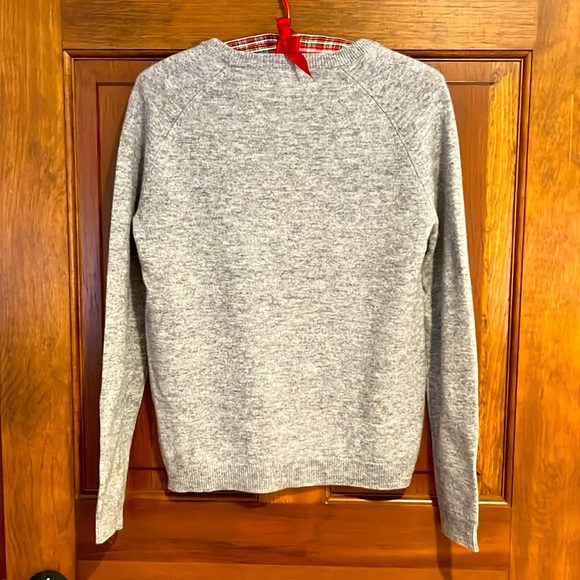 Philosophy Cashmere "LOVE" slogan Crewneck Sweater Size XS NWOT - Picture 3 of 6